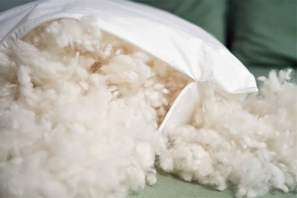 What are the benefits of a Wool Filled Pillow? - American Blossom Linens